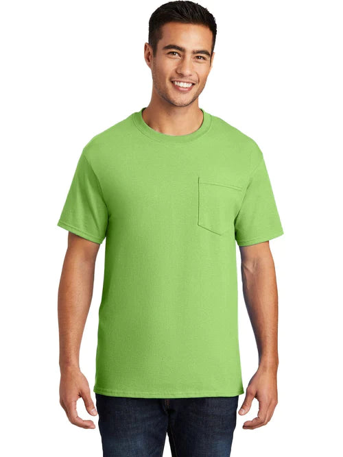 Port & Company Tall Essential Pocket Tee