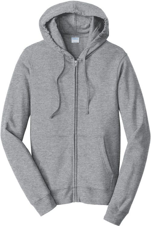 Port & Co Fan Favorite Fleece Full-Zip Hooded Sweatshirt