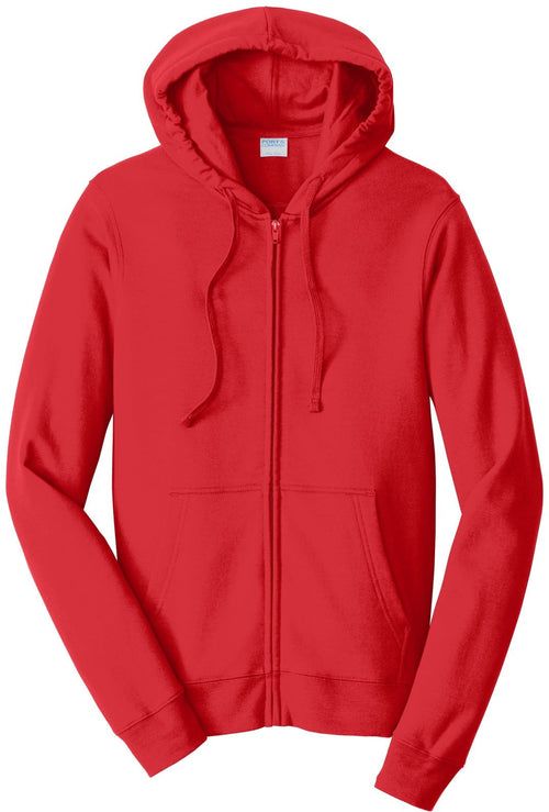 Port & Co Fan Favorite Fleece Full-Zip Hooded Sweatshirt