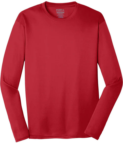 Port & Company Long Sleeve Performance Tee