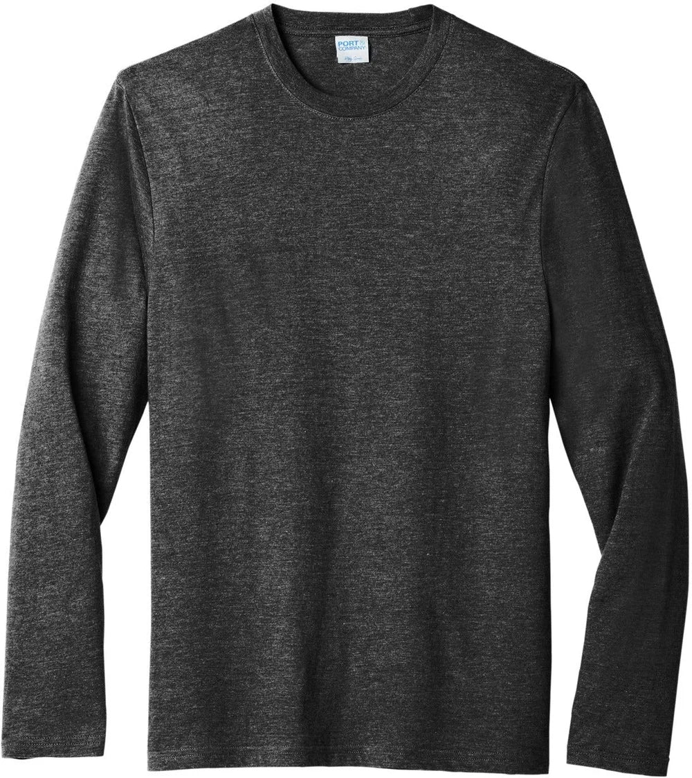 Port & Co Tri-Blend Long Sleeve Tee