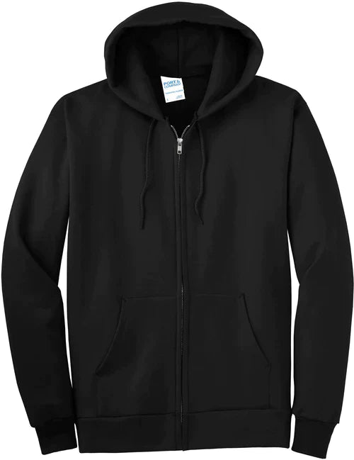 Port & Company Tall Essential Fleece Full-Zip Hooded Sweatshirt
