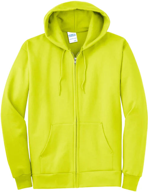 Port & Company Tall Essential Fleece Full-Zip Hooded Sweatshirt