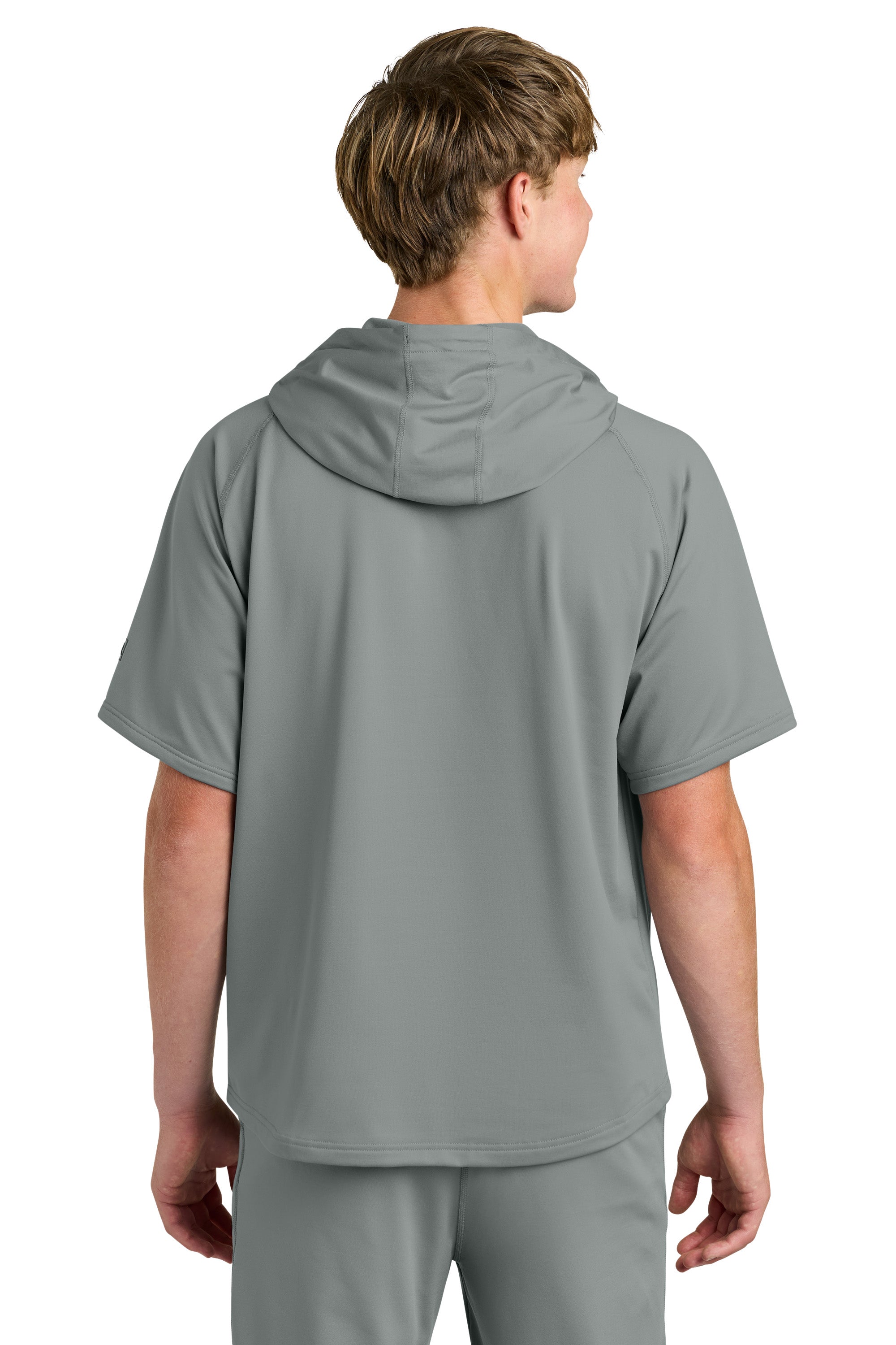 Richardson Charge Performance Fleece Short Sleeve Hoodie