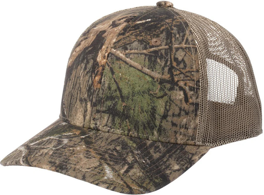 Russell Outdoors Camo Snapback Trucker Cap