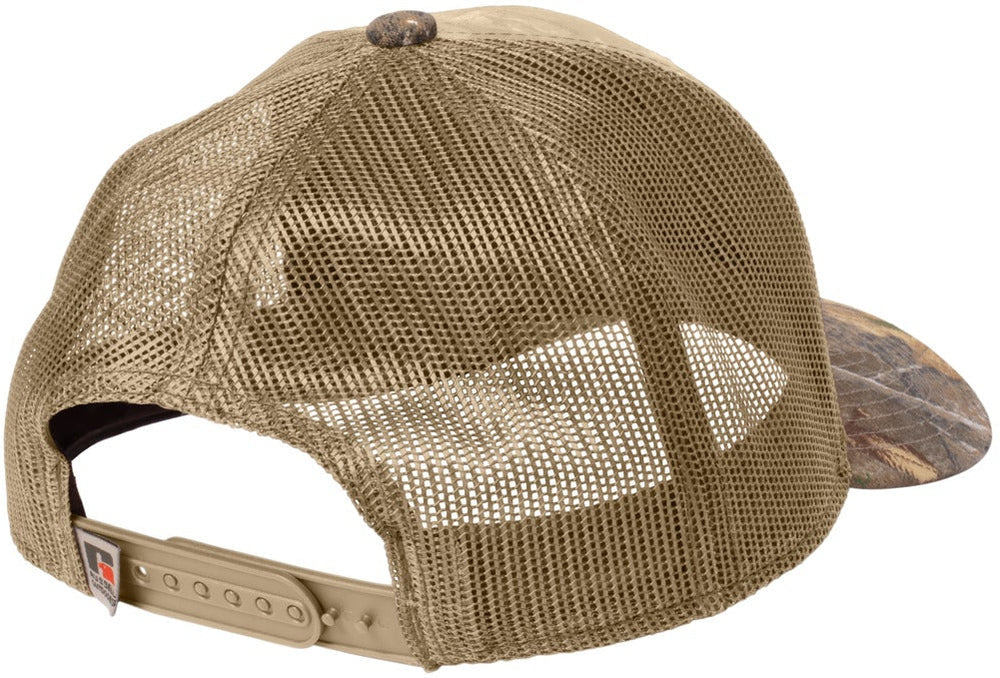 Russell Outdoors Camo Snapback Trucker Cap