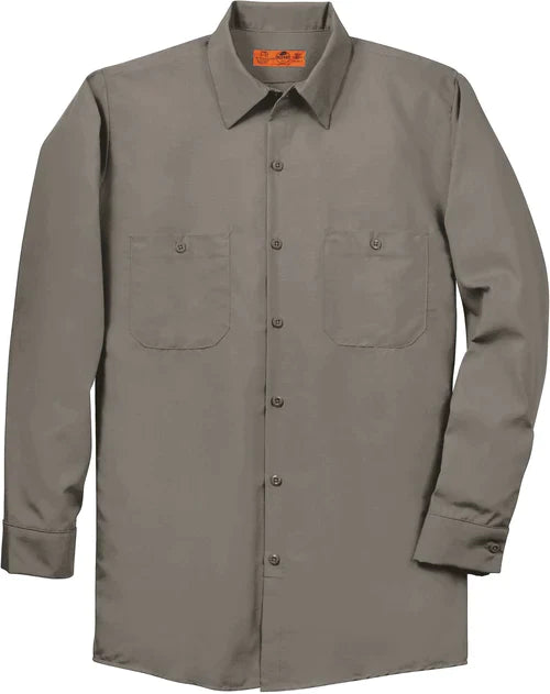 Red Kap Long Size, Long Sleeve Industrial Work Shirt