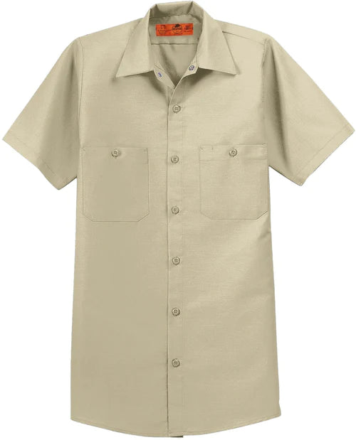 Red Kap Short Sleeve Industrial Work Shirt