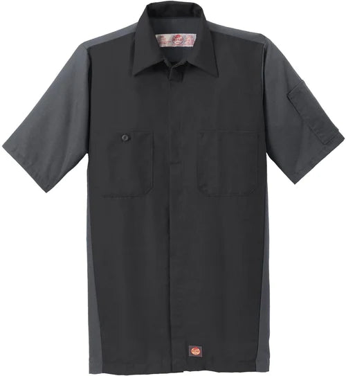 Red Kap Short Sleeve Ripstop Crew Shirt