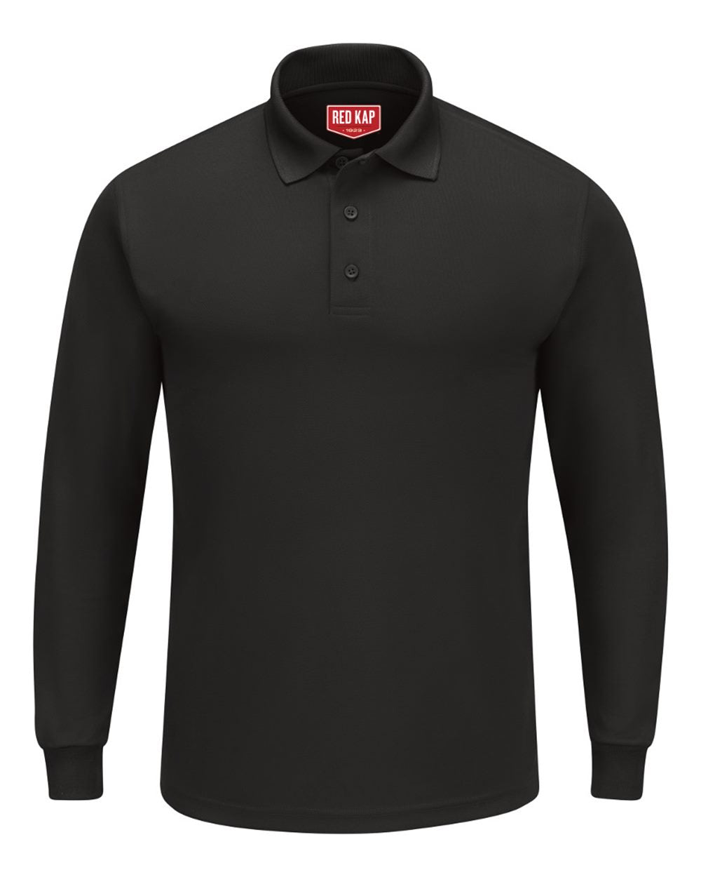 Red Kap Long Sleeve Performance Knit Polo