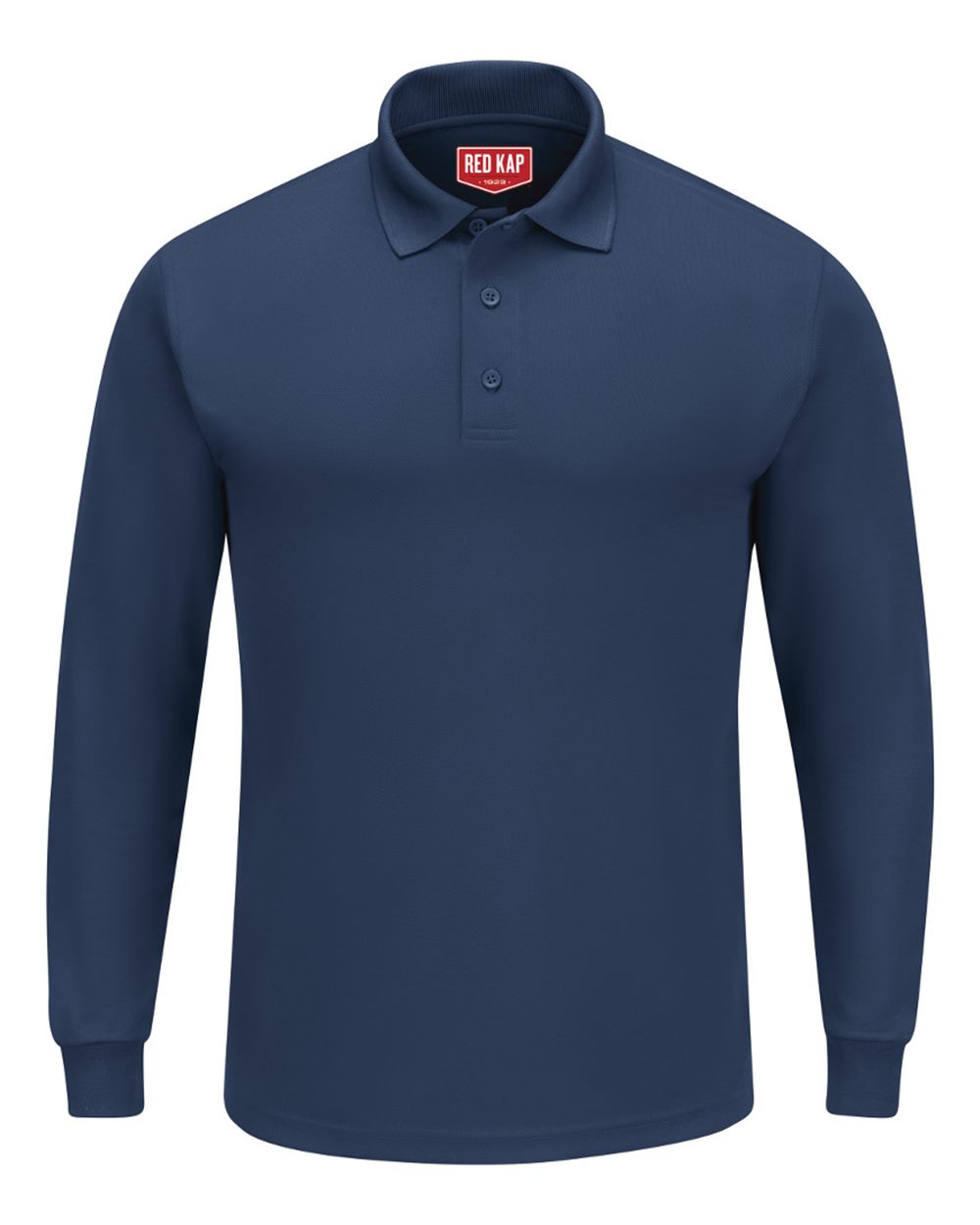 Red Kap Long Sleeve Performance Knit Polo