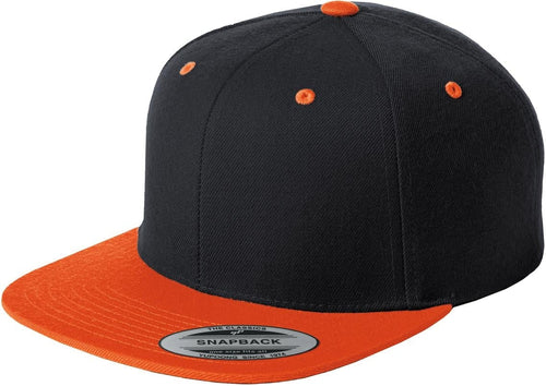 Sport-Tek Yupoong Flat Bill Snapback Cap