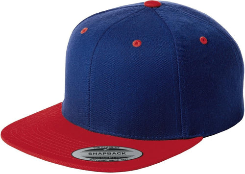 Sport-Tek Yupoong Flat Bill Snapback Cap