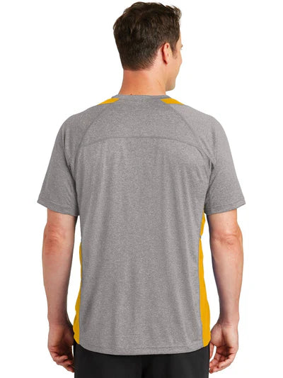 Sport-Tek Heather Colorblock Tee