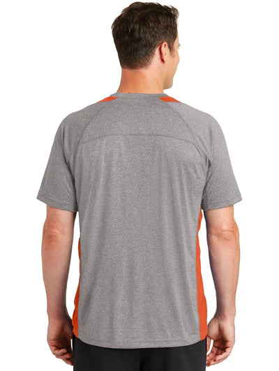 Sport-Tek Heather Colorblock Tee