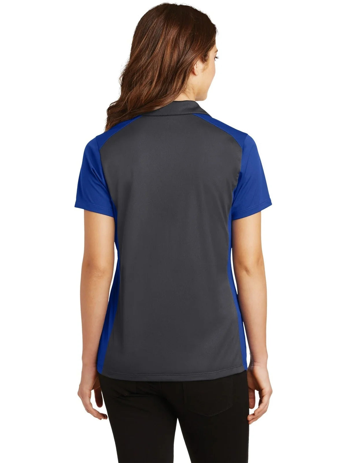 Sport-Tek Women's Colorblock Micropique Sport-Wick Polo