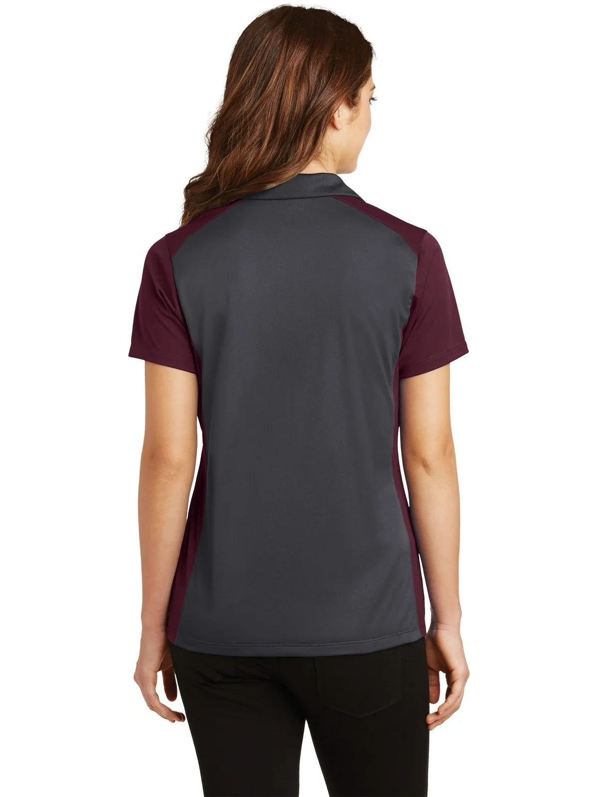 Sport-Tek Women's Colorblock Micropique Sport-Wick Polo