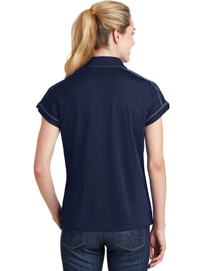 Sport-Tek Women's Contrast Stitch Micropique Sport-Wick® Polo