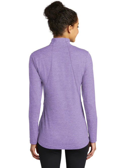 Sport-Tek Ladies Exchange 1.5 Long Sleeve 1/2-Zip