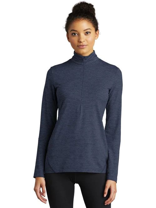 Sport-Tek Ladies Exchange 1.5 Long Sleeve 1/2-Zip