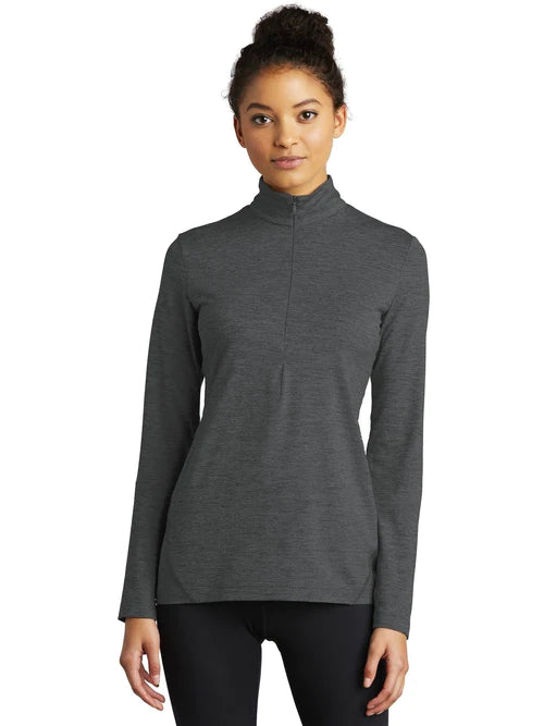 Sport-Tek Ladies Exchange 1.5 Long Sleeve 1/2-Zip