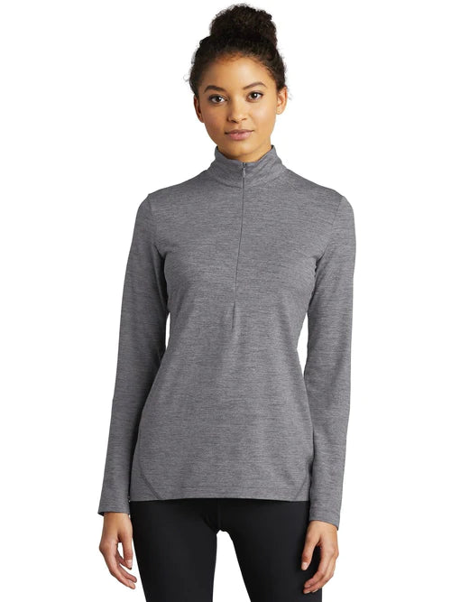 Sport-Tek Ladies Exchange 1.5 Long Sleeve 1/2-Zip