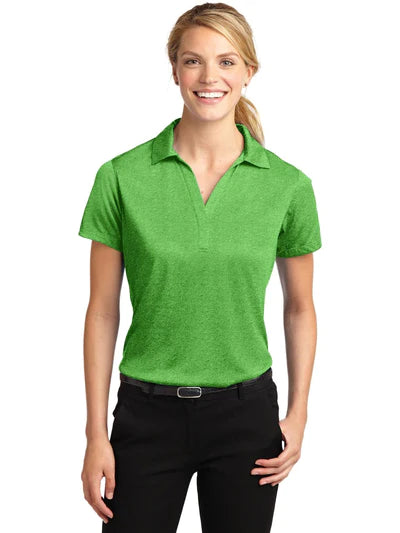 Sport-Tek Ladies Heather Contender Polo