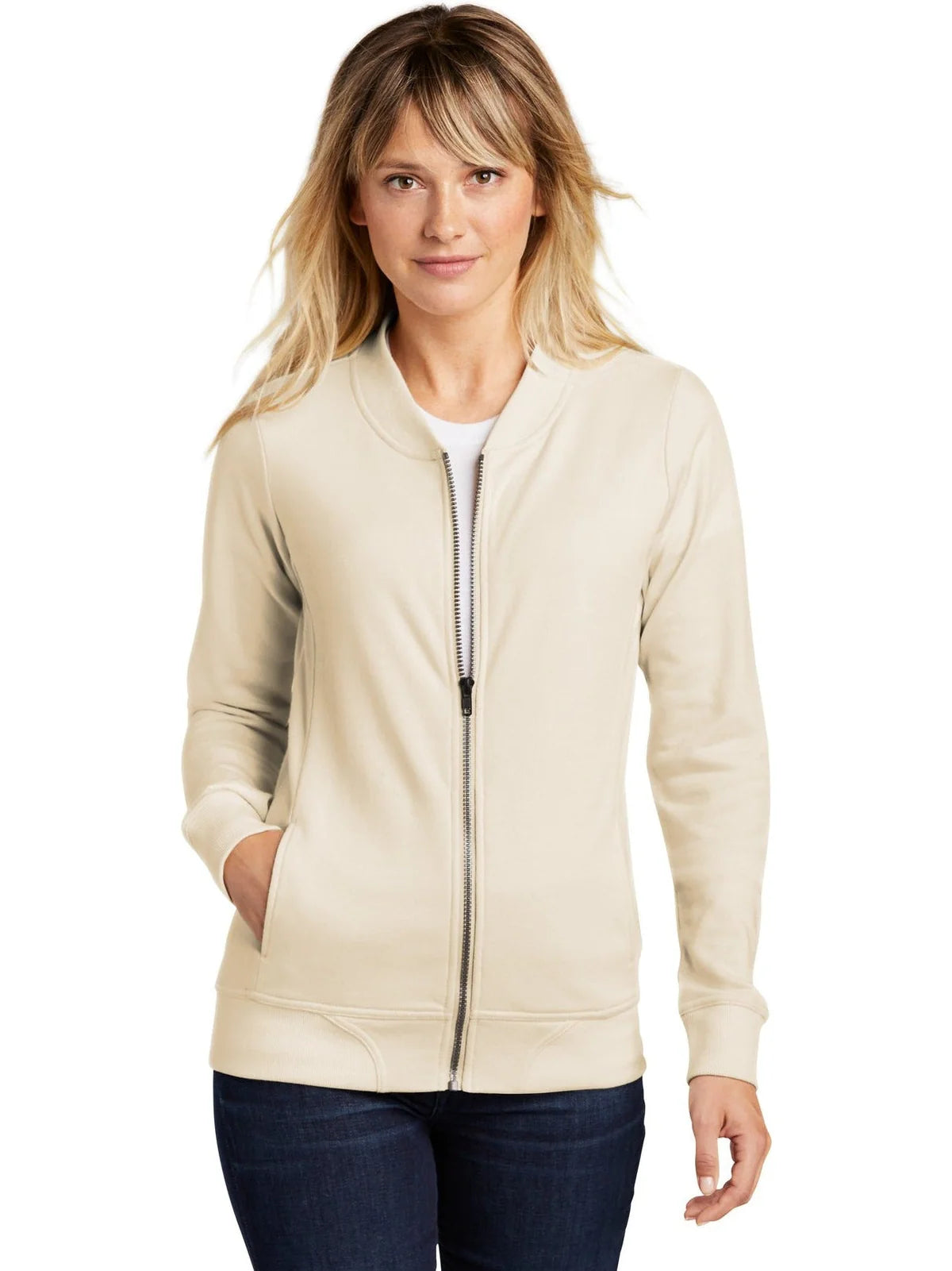 Sport-Tek Women's Lightweight French Terry Bomber