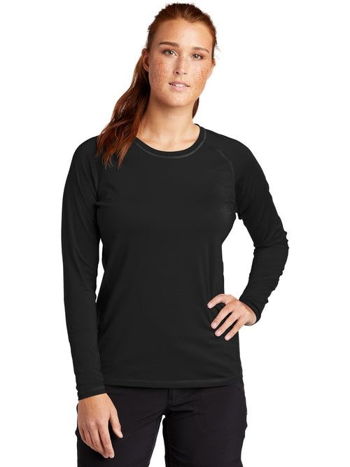 Sport-Tek Women's Long Sleeve Rashguard Tee