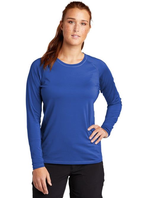 Sport-Tek Women's Long Sleeve Rashguard Tee