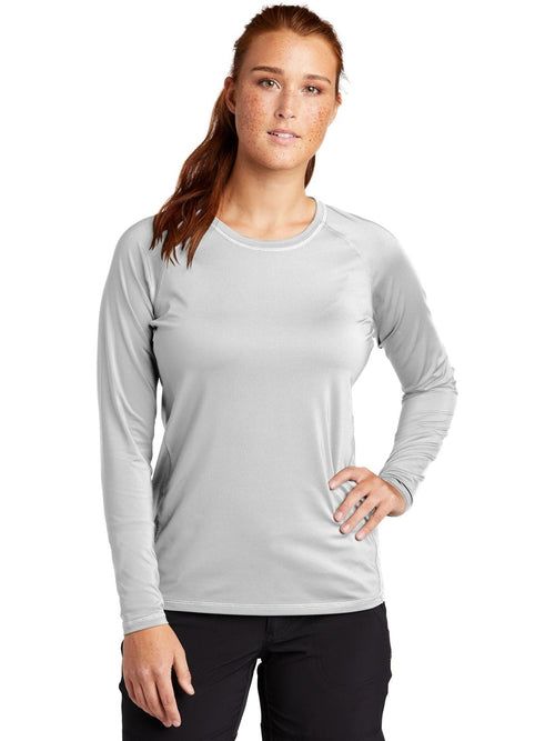 Sport-Tek Women's Long Sleeve Rashguard Tee