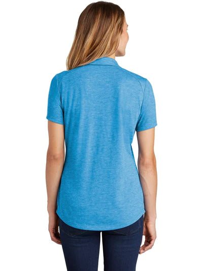 Sport-Tek Ladies PosiCharge Tri-Blend Wicking Polo