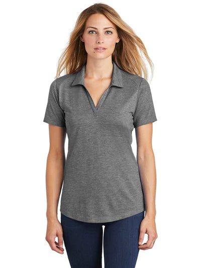 Sport-Tek Ladies PosiCharge Tri-Blend Wicking Polo