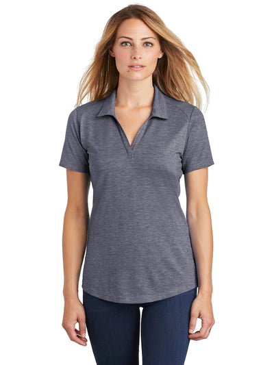 Sport-Tek Ladies PosiCharge Tri-Blend Wicking Polo