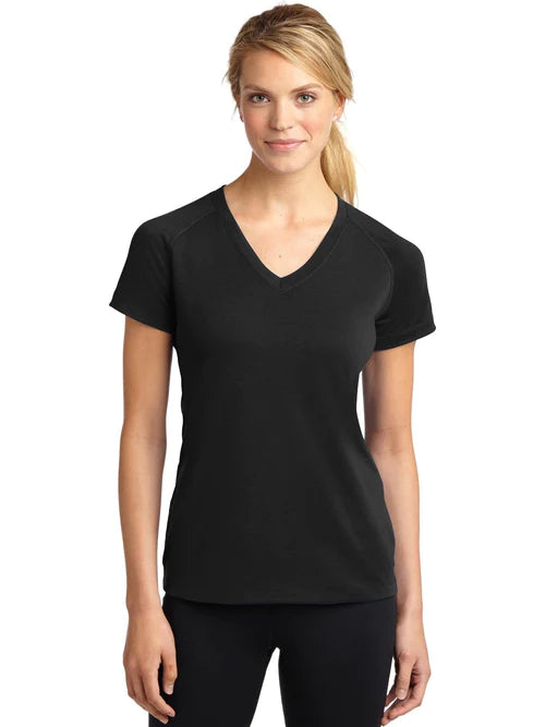 Sport-Tek Ladies Ultimate Performance V-Neck