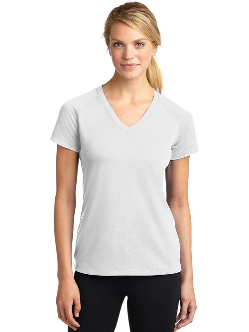 Sport-Tek Ladies Ultimate Performance V-Neck