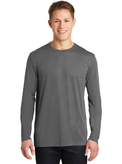 Sport-Tek Long Sleeve PosiCharge Cotton Tee
