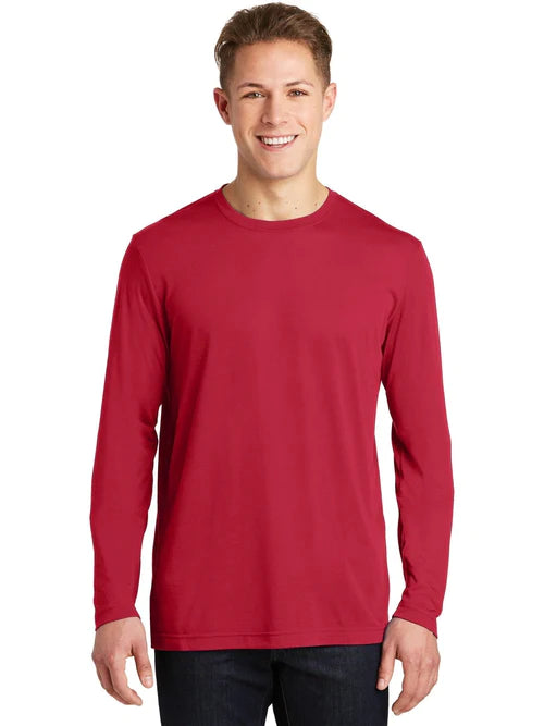 Sport-Tek Long Sleeve PosiCharge Cotton Tee