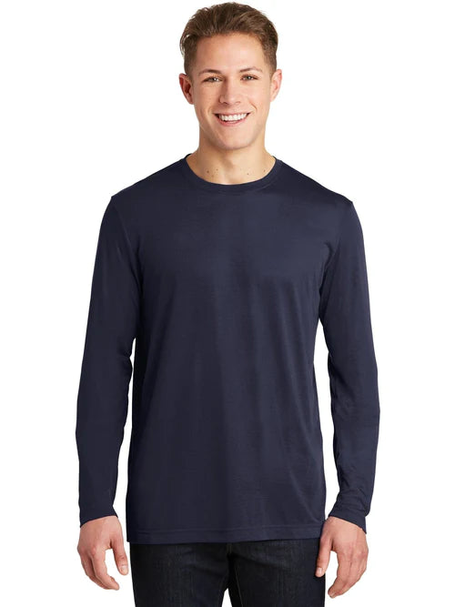 Sport-Tek Long Sleeve PosiCharge Cotton Tee