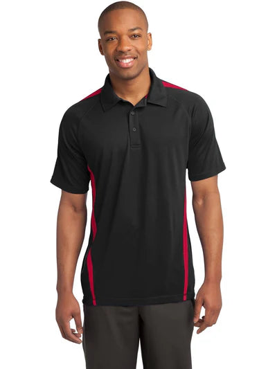Sport-Tek PosiCharge Micro-Mesh Colorblock Polo