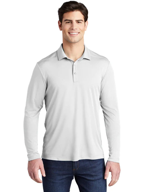 Sport-Tek Posi-UV Pro Long Sleeve Polo