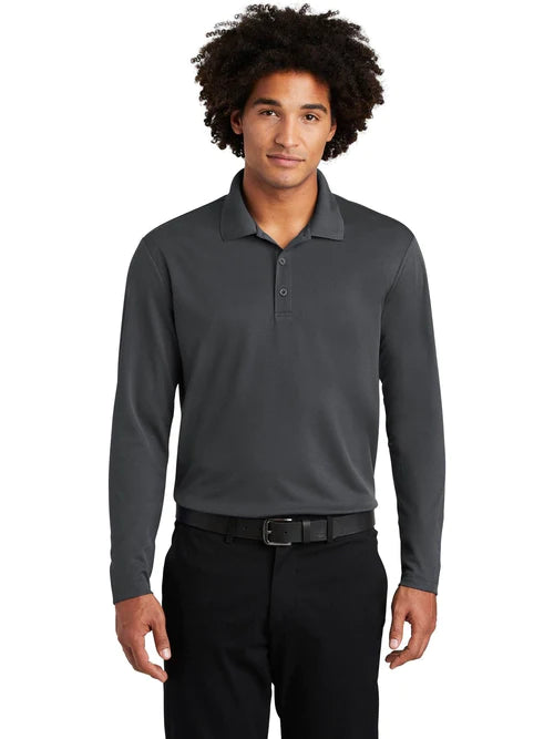 Sport-Tek PosiCharge RacerMesh Long Sleeve Polo