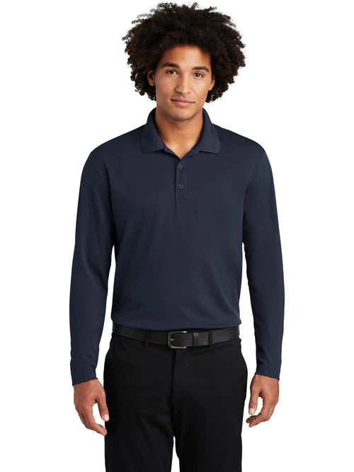 Sport-Tek PosiCharge RacerMesh Long Sleeve Polo