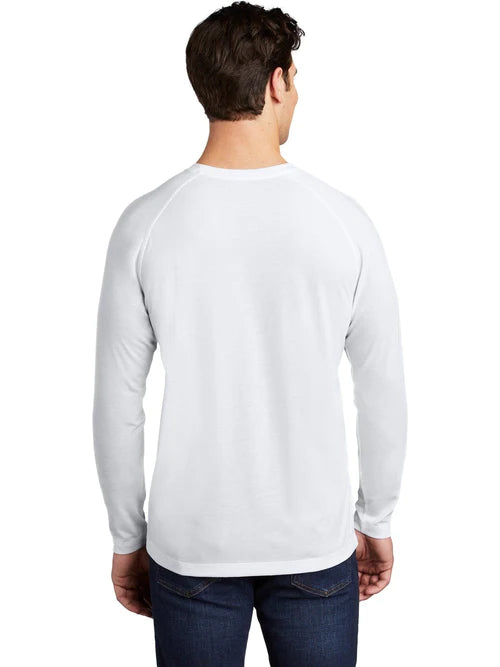 Sport-Tek PosiCharge Long Sleeve Tri-Blend Wicking Raglan Tee