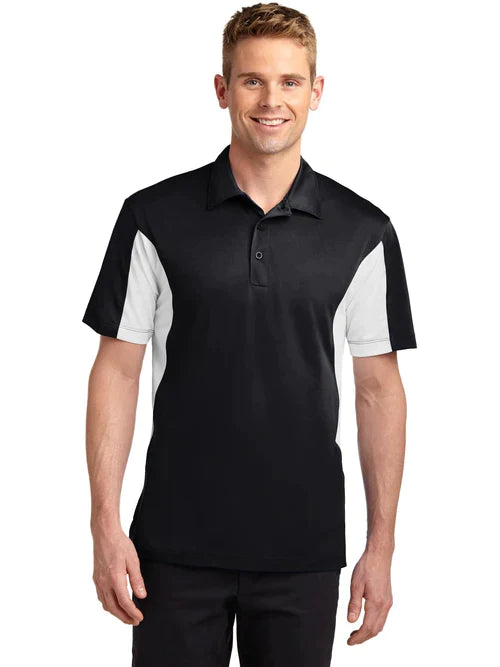 Sport-Tek Tall Side Blocked Micropique Sport-Wick Polo