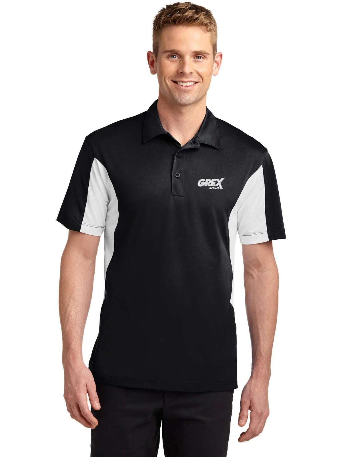 Sport-Tek Tall Side Blocked Micropique Sport-Wick Polo