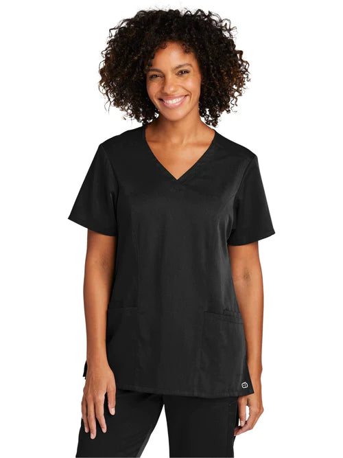 WonderWink Women’s Premiere Flex V-Neck Top