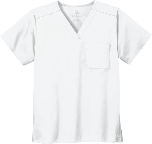WonderWink Unisex WorkFlex Chest Pocket V-Neck Top