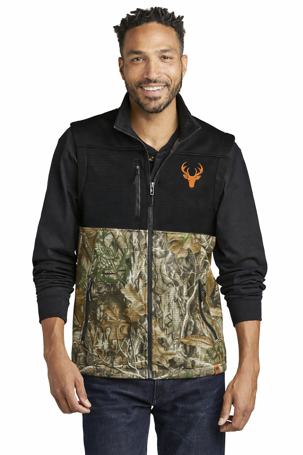 Russell Outdoors Realtree Atlas Colorblock Soft Shell Vest