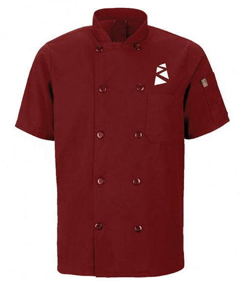Mimix Short Sleeve Chef Coat with OilBlok